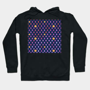 Autumn Leaves to Violet Winter Trees Hoodie